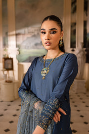 Zarla 3Pc - Embroidered Lawn Dress - BATIK