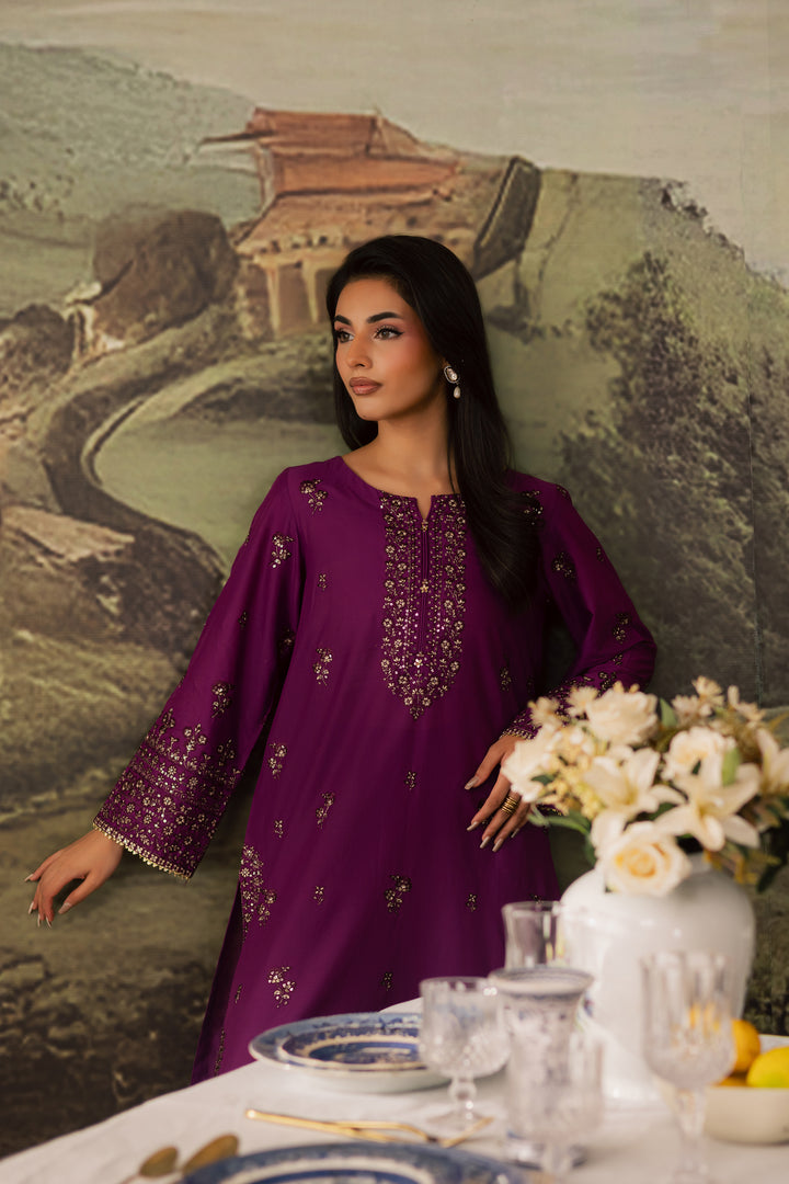 Nazneen 2Pc - Embroidered Lawn Pret