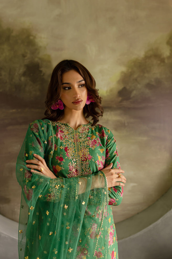 Araish 3Pc - Printed Lawn Dress