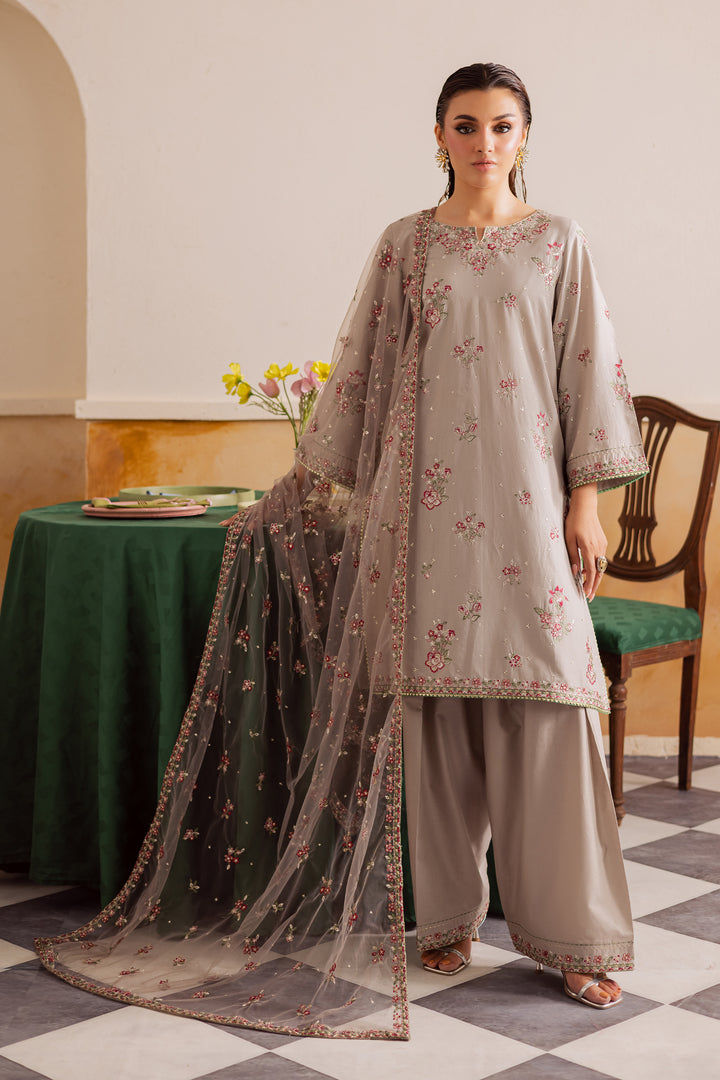 Diara 3Pc - Embroidered Lawn Pret