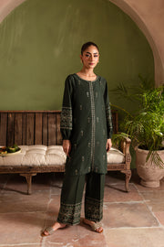 Solene 2Pc - Embroidered Lawn Dress - BATIK