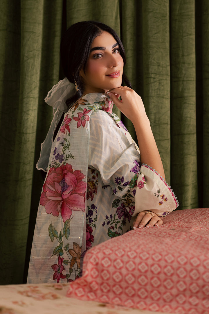 Linch 3Pc - Printed Lawn Dress