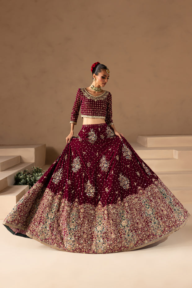 Shanaf 4PC - Bridal Dress - BATIK