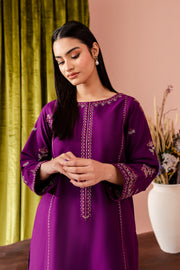 Como 2Pc - Embroidered Khaddar Dress - BATIK