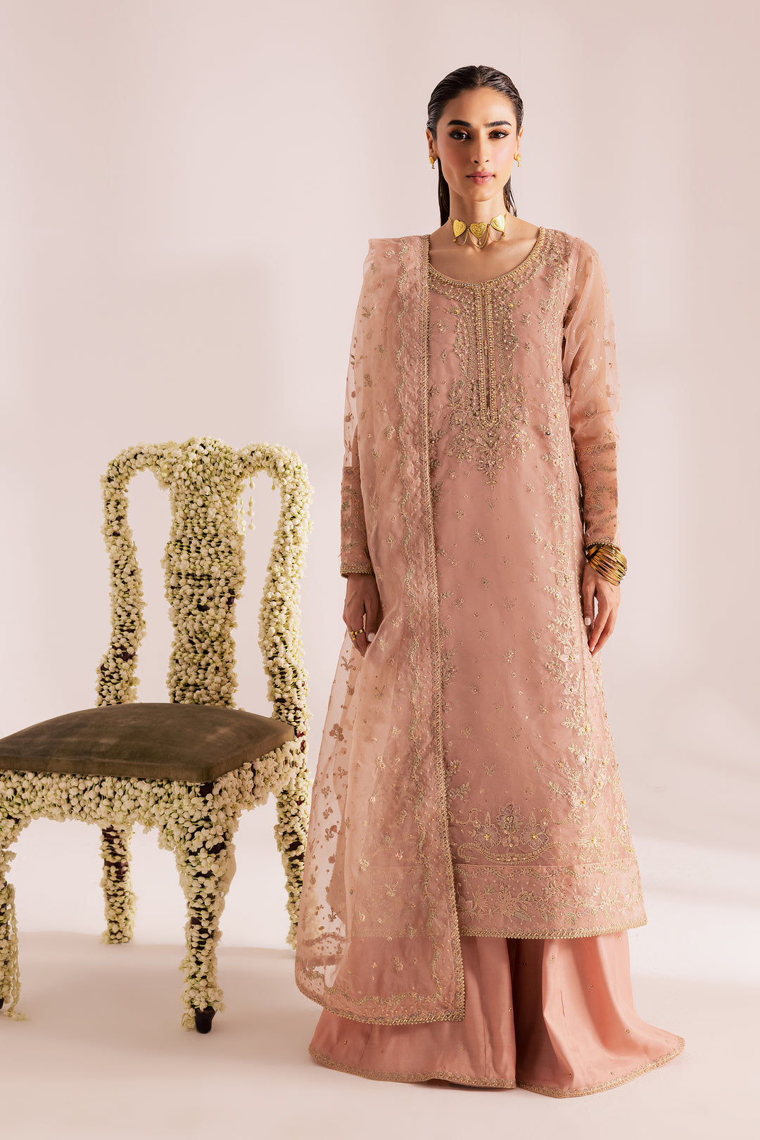 Gul Mohar 3Pc - Festive Luxe Pret