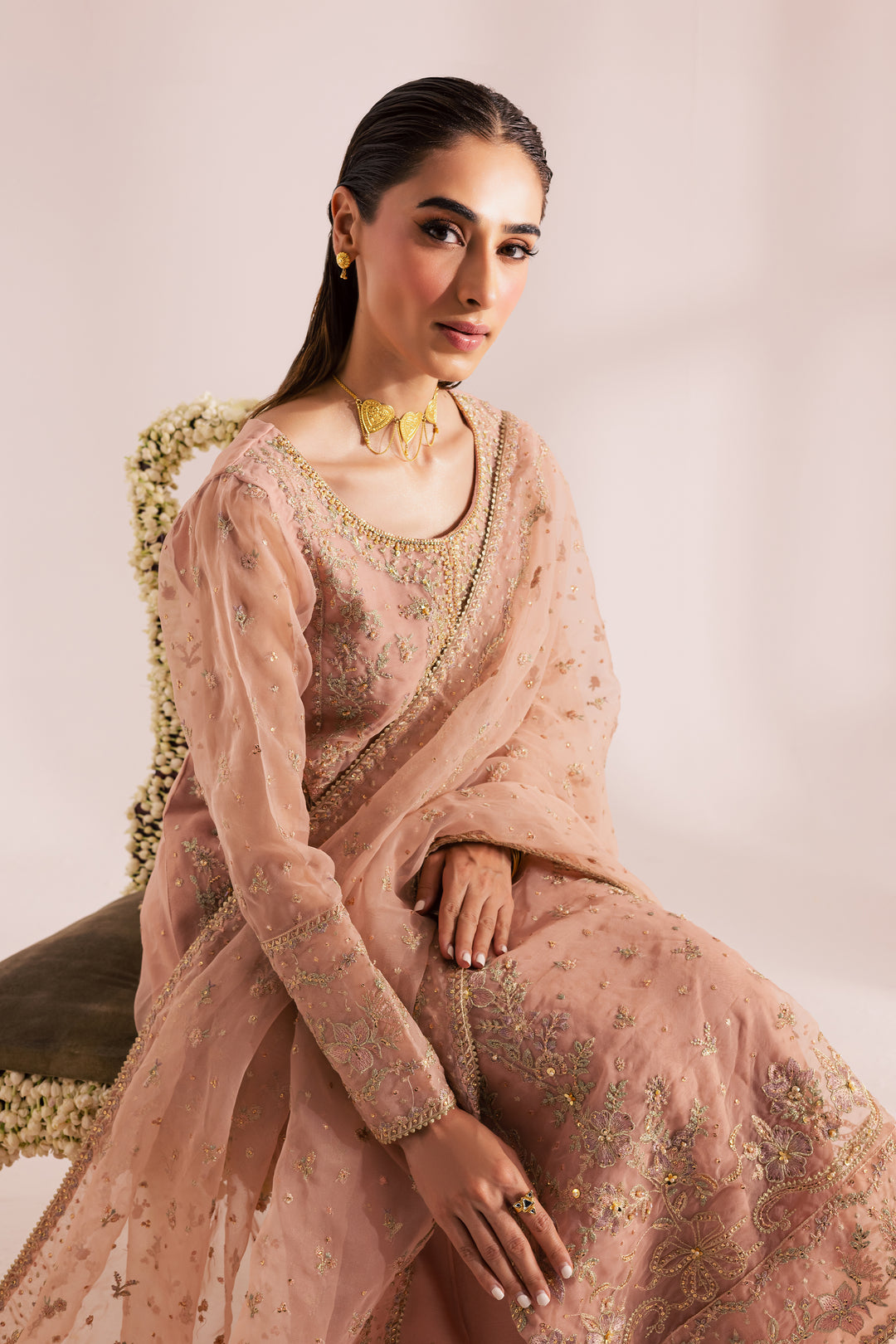 Gul Mohar 3Pc - Festive Luxe Pret