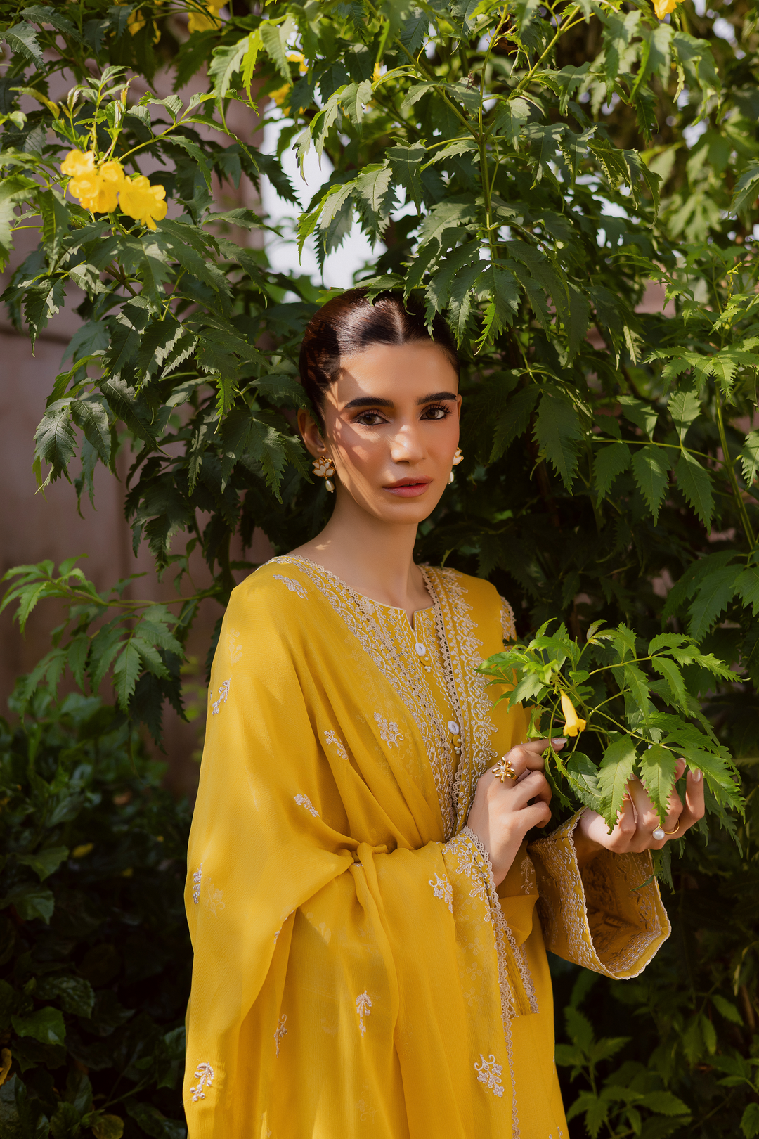 Lambo 3Pc - Embroidered Khaddar Dress