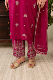 Melbourne 3Pc - Embroidered Lawn Dress