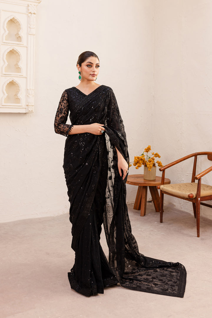 Black Serra 3Pc - Formal Dress - BATIK