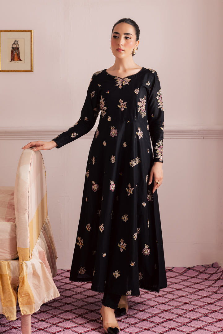 Flower Seeds 2Pc - Embroidered Casual Pret