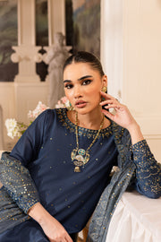 Zarla 3Pc - Embroidered Lawn Dress - BATIK