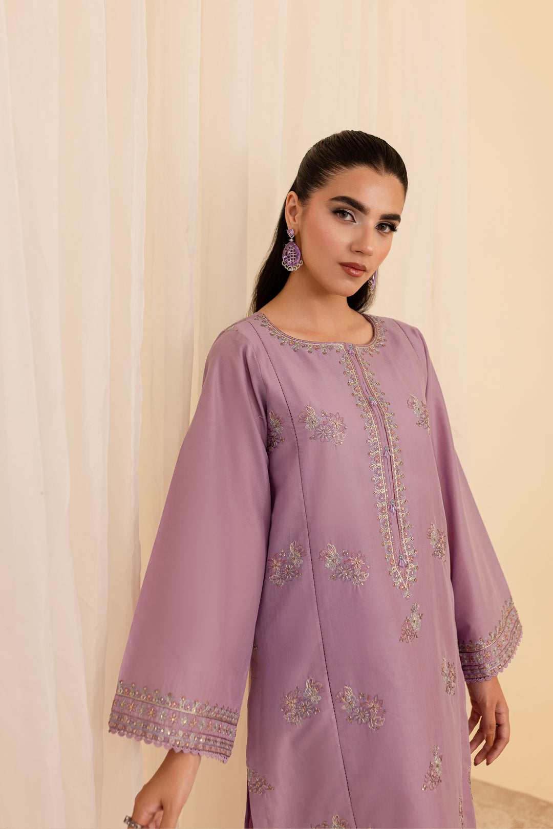 Hiera 2Pc - Embroidered Lawn Dress - BATIK