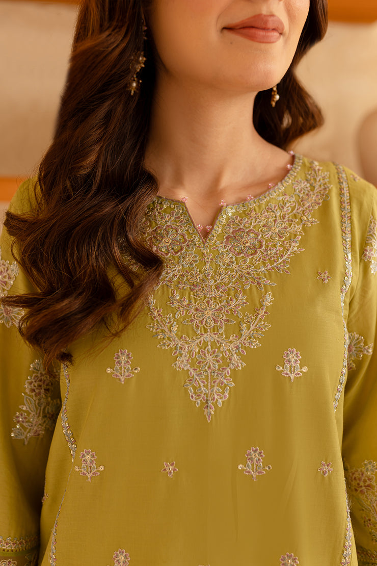 Arsh 2Pc - Embroidered Lawn Dress