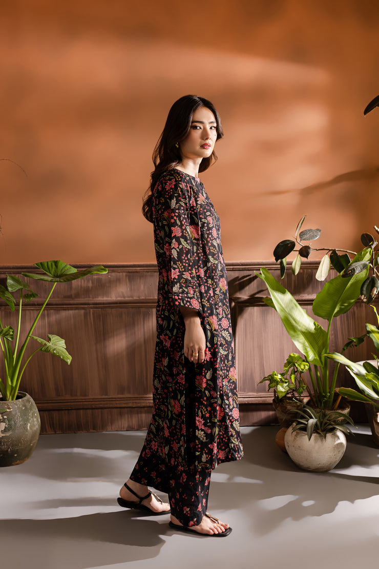 Inej 2Pc - Printed Lawn Dress - BATIK