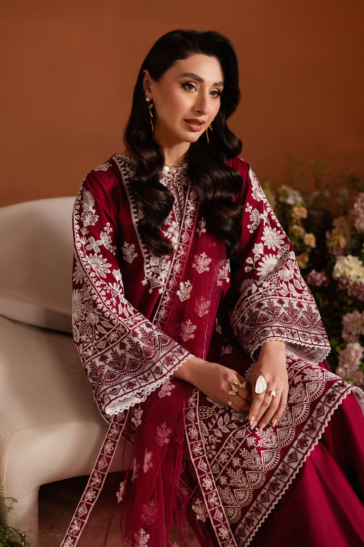 Lamino 3Pc - Embroidered Lawn Dress