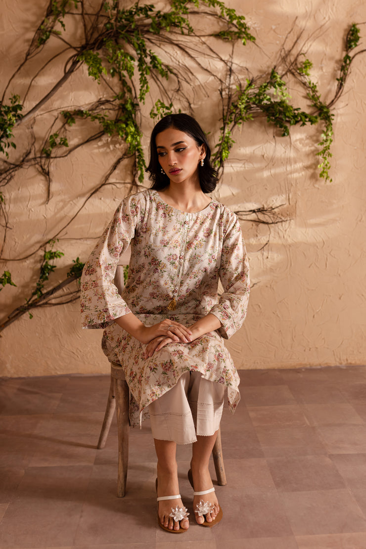 Lena 2Pc - Printed Lawn Dress - BATIK