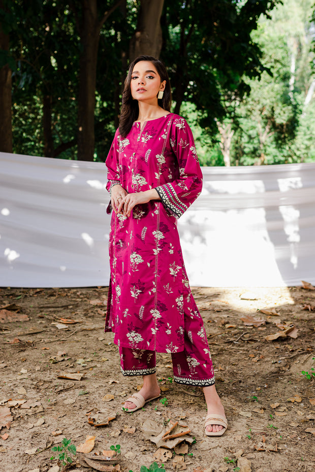 Vista 2Pc - Printed Cambric Dress - BATIK