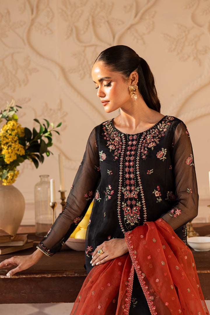 Sira 3PC - Embroidered Luxe Pret