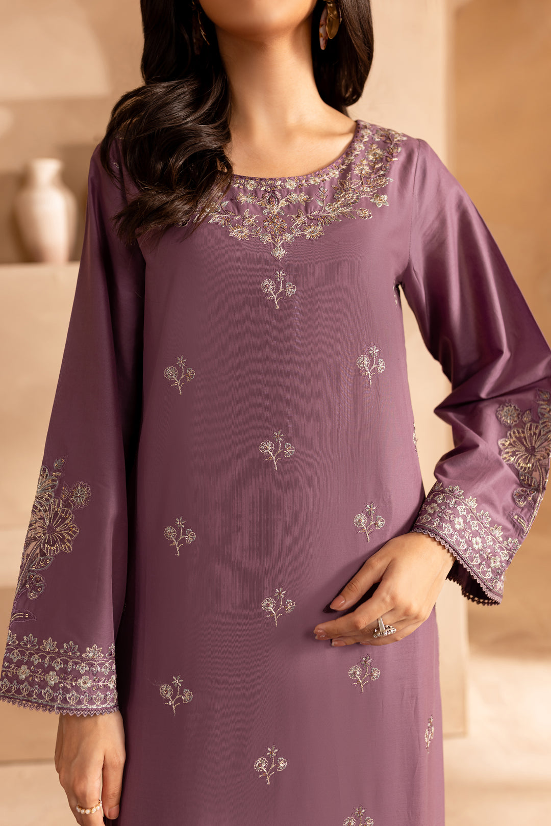 Laikou 2Pc - Embroidered Lawn Dress - BATIK