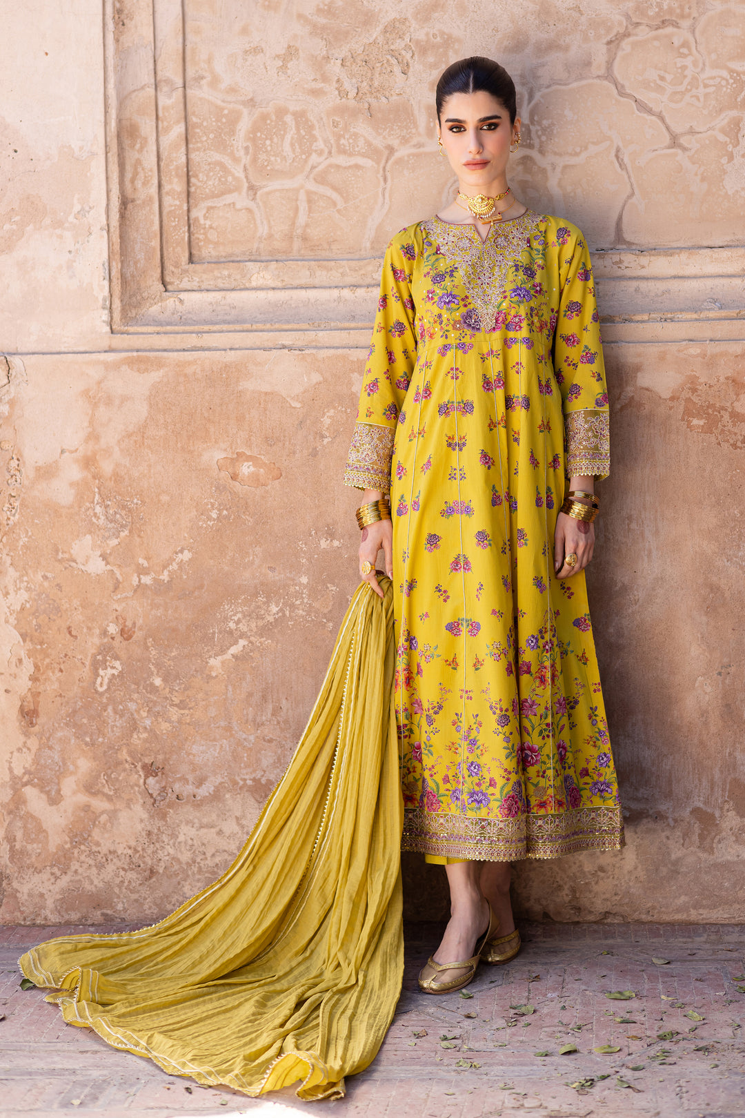 Nirmah 3Pc - Printed Lawn Dress