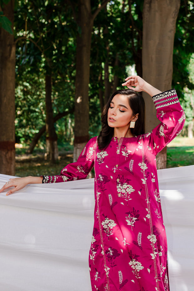 Vista 2Pc - Printed Cambric Dress - BATIK