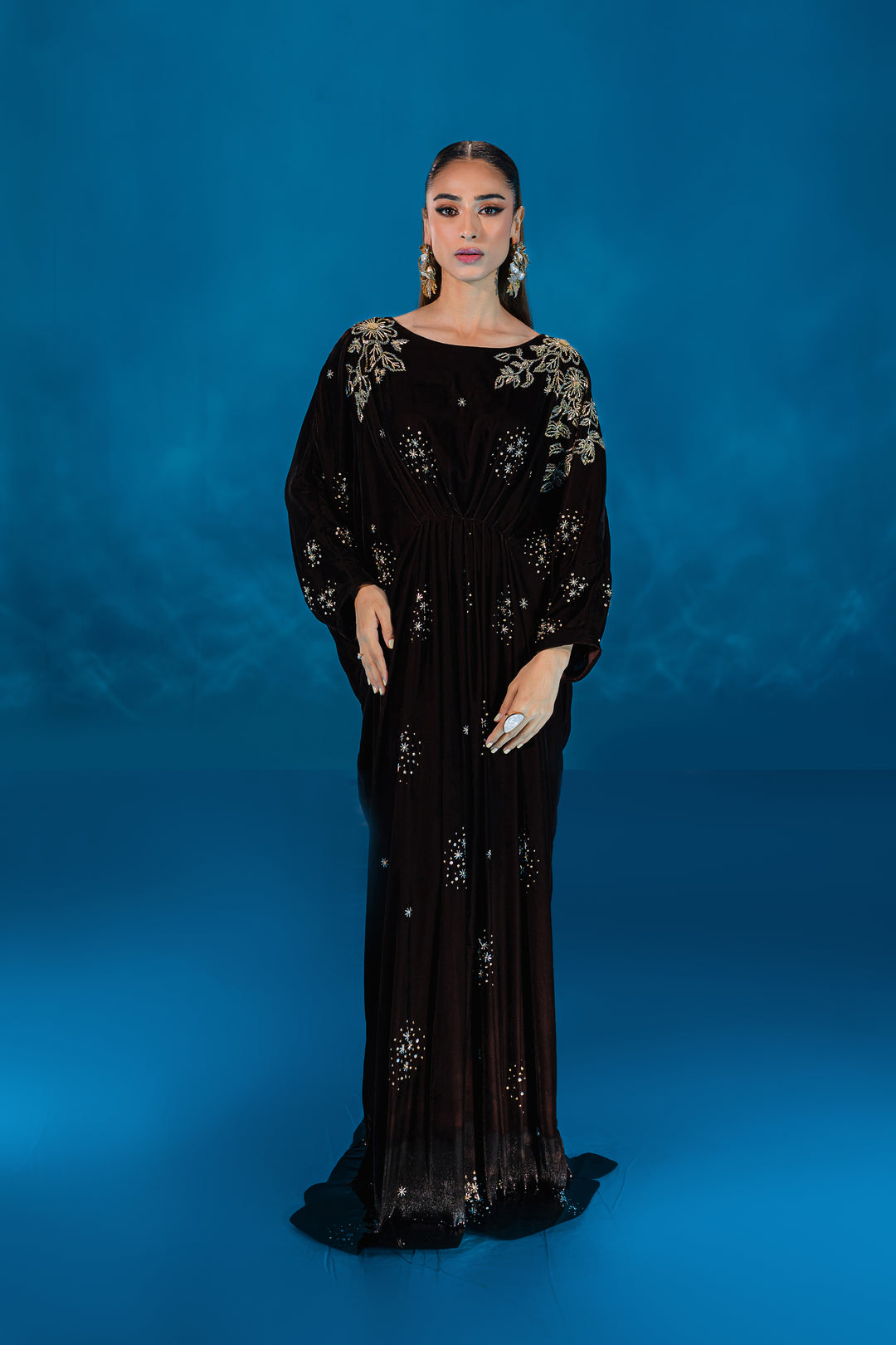 Jack 1Pc - Formal Velvet Kaftan - BATIK