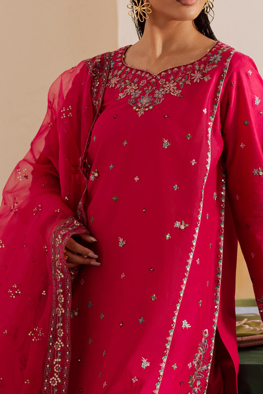 Jayden 3Pc - Embroidered Lawn Pret
