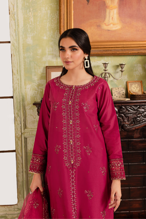 Livid 3Pc - Embroidered Lawn Dress