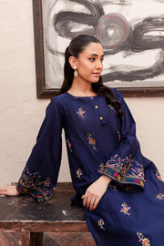 Kelaya 2Pc - Embroidered Lawn Dress - BATIK