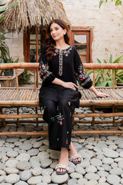 Luna 2Pc - Embroidered Khaddar Dress - BATIK
