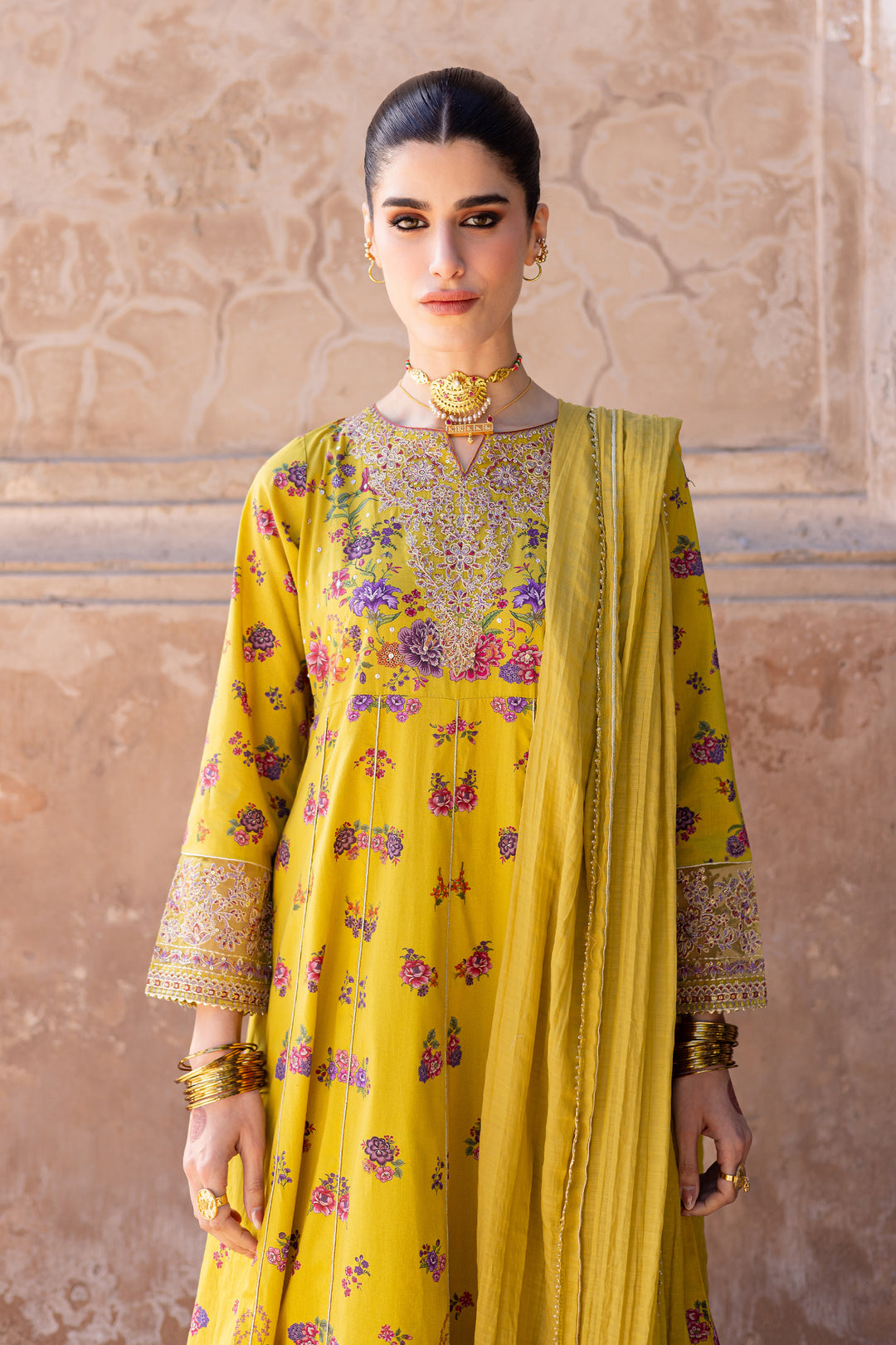 Nirmah 3Pc - Printed Lawn Dress