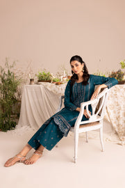 Bee 2Pc - Embroidered Lawn Dress - BATIK