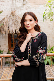Luna 2Pc - Embroidered Khaddar Dress - BATIK