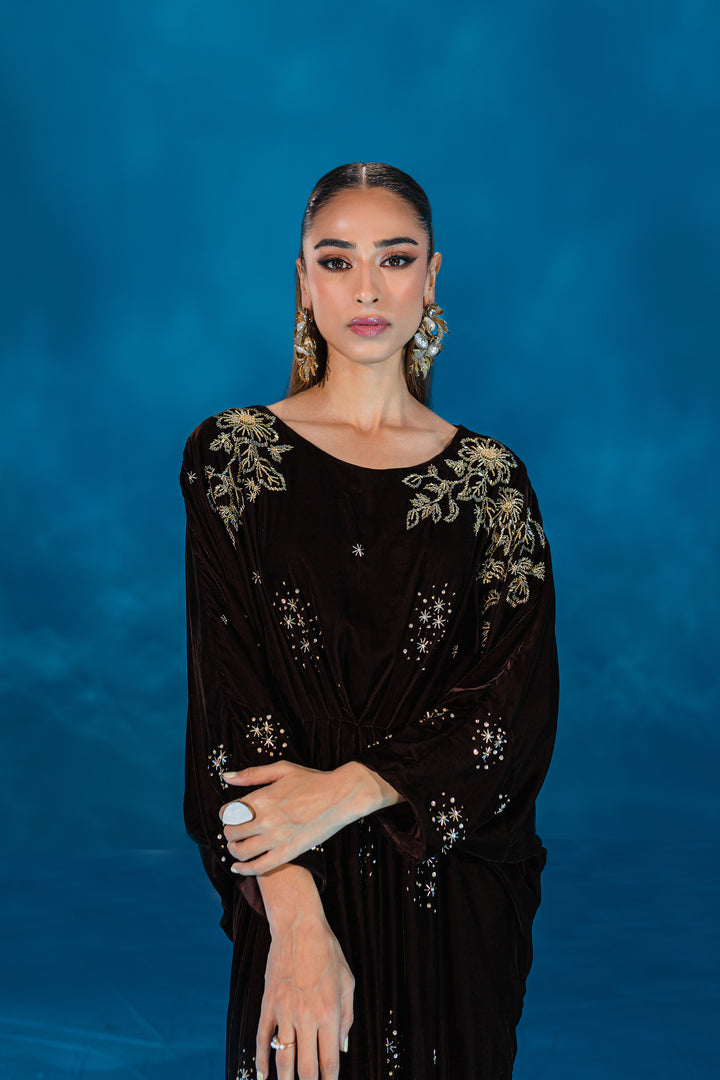 Jack 1Pc - Formal Velvet Kaftan - BATIK