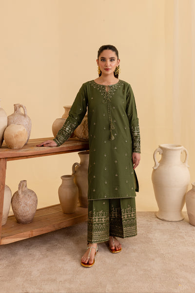 Imre 2Pc - Embroidered Lawn Dress