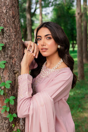 Script 3Pc - Embroidered Karandi Dress - BATIK