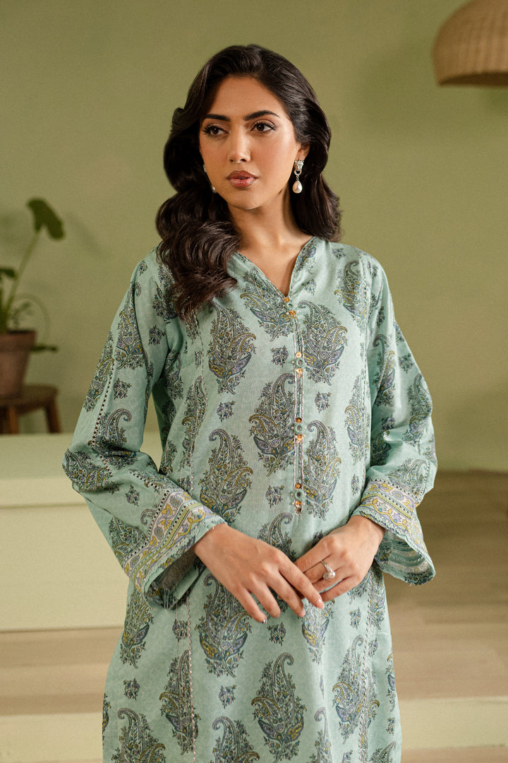 Fris 2Pc - Printed Khaddar Dress - BATIK