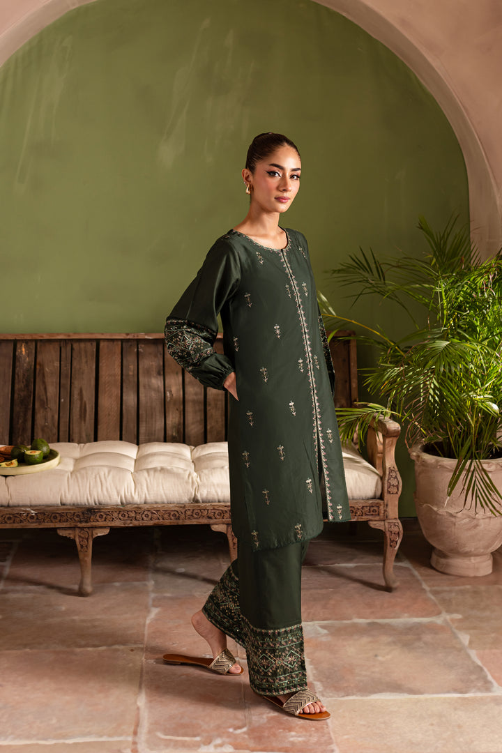 Solene 2Pc - Embroidered Lawn Dress - BATIK