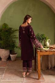 Imperial 2Pc - Embroidered Lawn Dress - BATIK