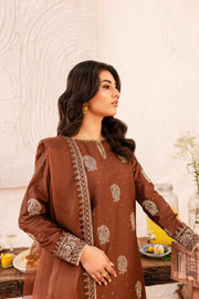 Oracle 3Pc - Embroidered Luxe PRET - BATIK