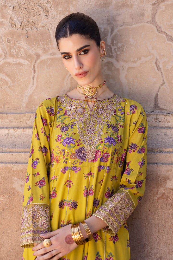 Nirmah 3Pc - Printed Lawn Dress