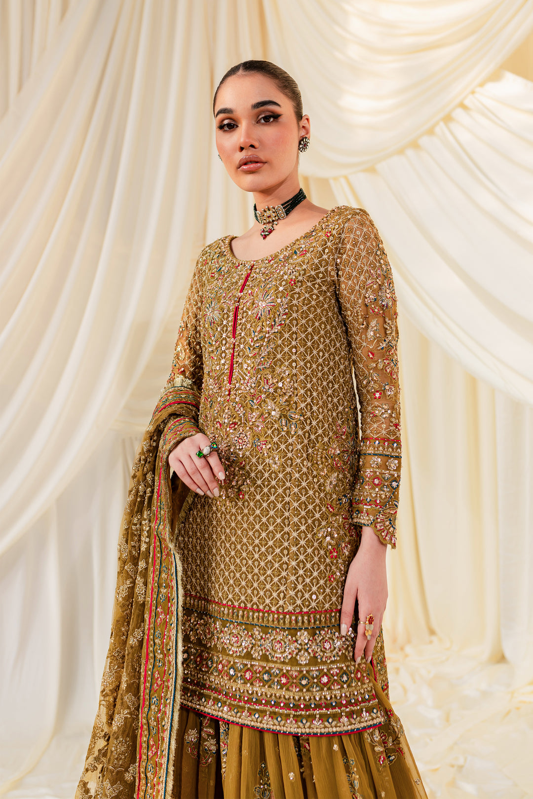 Sajal 3Pc - Formal Dress - BATIK