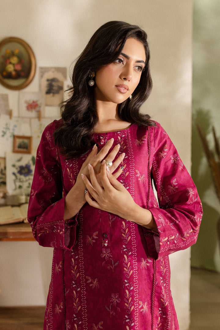 Celestial 2Pc - Printed Khaddar Dress - BATIK