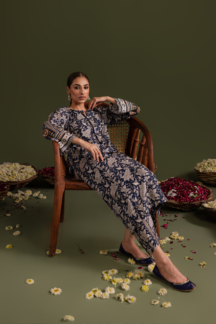 Blue Stone 2Pc - Printed Lawn Dress - BATIK