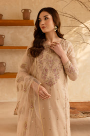 Rafaello 3Pc - Embroidered Lawn Dress