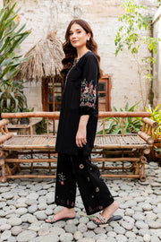 Luna 2Pc - Embroidered Khaddar Dress - BATIK