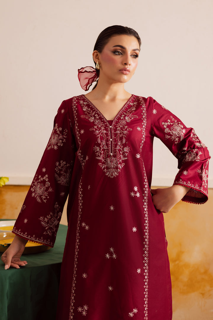Crimson Haze 2Pc - Embroidered Lawn Pret