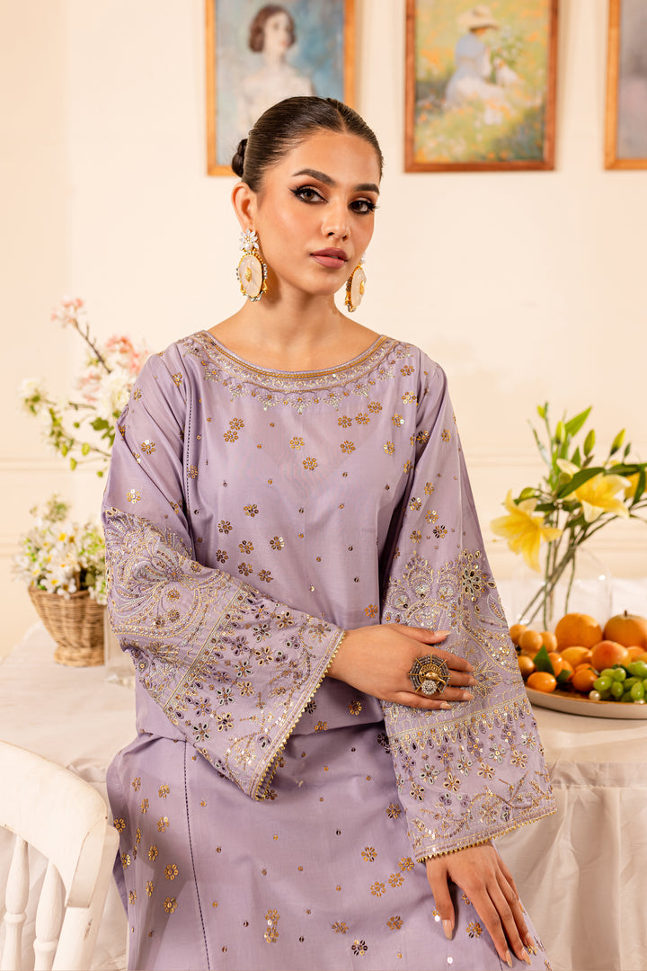 Maleeha 3Pc - Embroidered Lawn Dress - BATIK