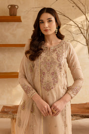 Rafaello 3Pc - Embroidered Lawn Dress