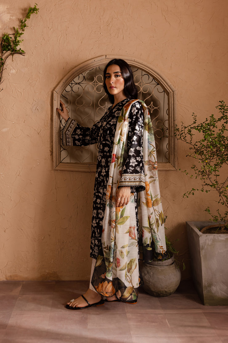 Kendrick 3Pc - Printed Lawn Dress - BATIK